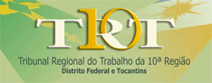 Site do Tribunal Regional do Trabalho